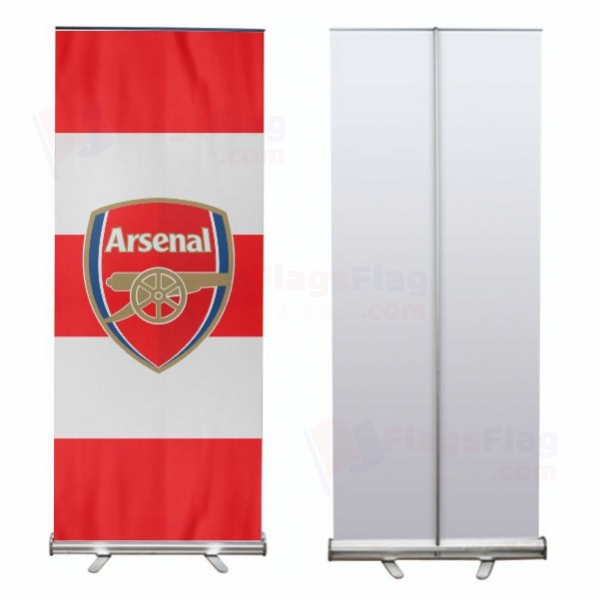 Arsenal FC Roll Up Banner