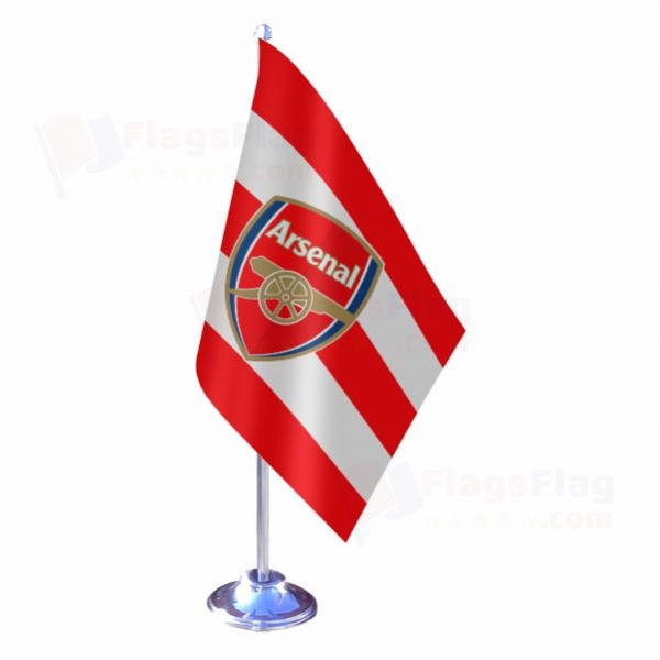 Arsenal FC Single Table Flag