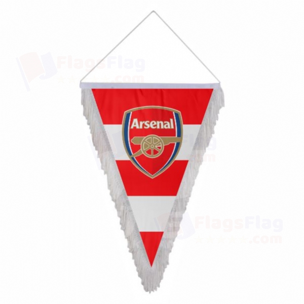 Arsenal FC Triangle Fringed Streamers