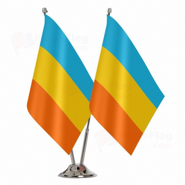 Atlantium 2 Table Flags