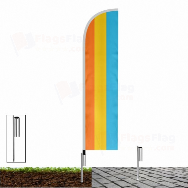 Atlantium Beach Flags Atlantium Sailing Flags