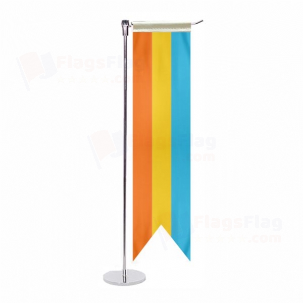 Atlantium L Table Flag