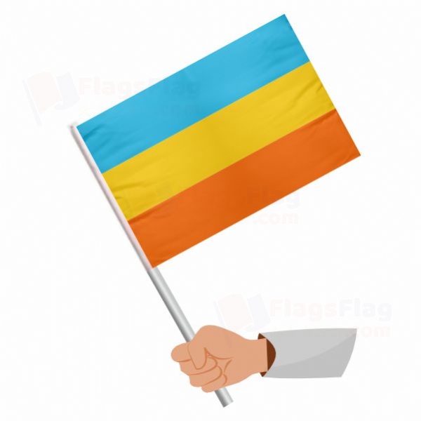 Atlantium Stick Flag