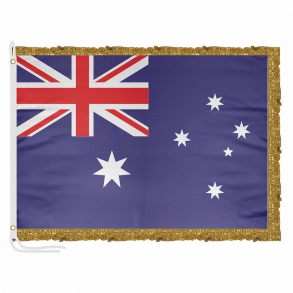 Australia Satin Office Flag
