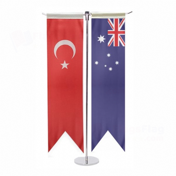 Australia T Table Flag