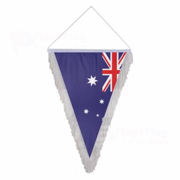 Australia Triangle Fringed Streamers