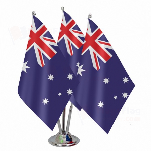Australia Triple Table Flag