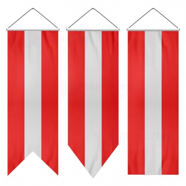 Austria Swallowtail Flags