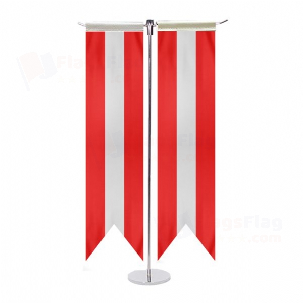 Austria T Table Flag