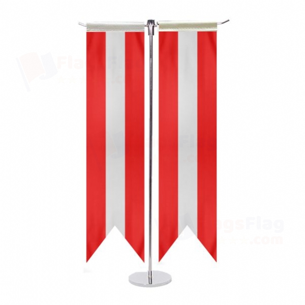 Austria T Table Flags
