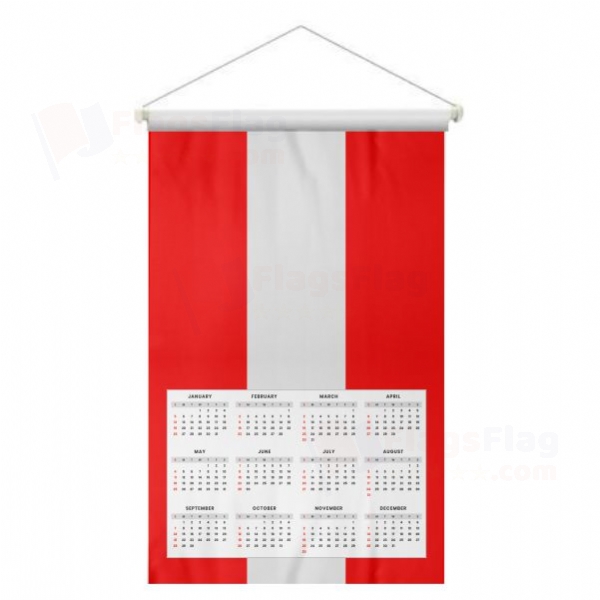 Austria Woven Fabric Digital Printing Calendar