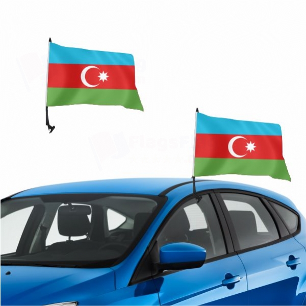 Azerbaijan Vehicle Convoy Flag