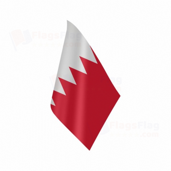 Bahrain Table Flag