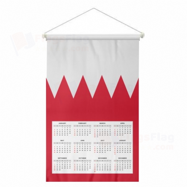 Bahrain Woven Fabric Digital Printing Calendar