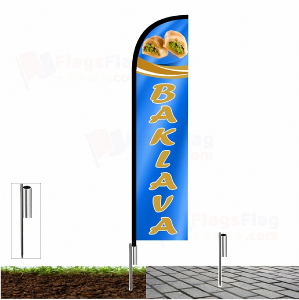 Baklava Advertising Flags
