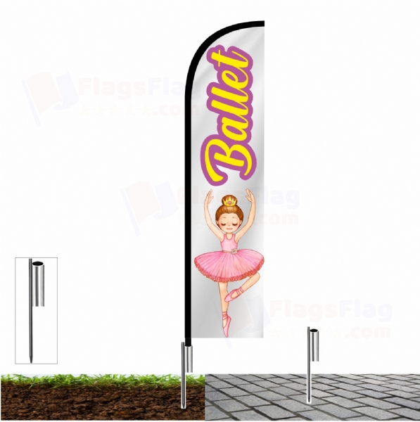 Ballet Shop Front Flags