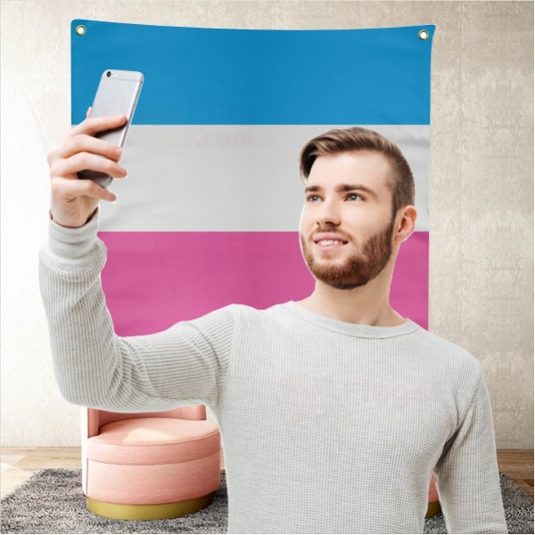 Bandera Heterosexual Background Selfie Shooting Landscapes