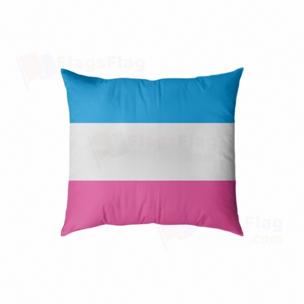 Bandera Heterosexual Digital Printed Pillow Cover