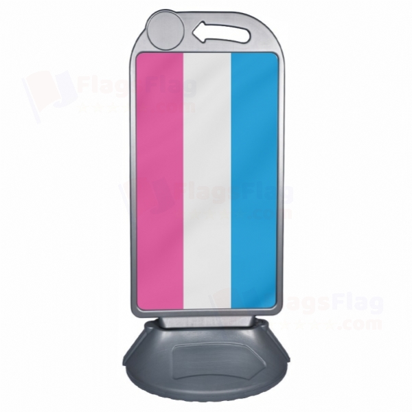 Bandera Heterosexual Large Plastic Parking Barge