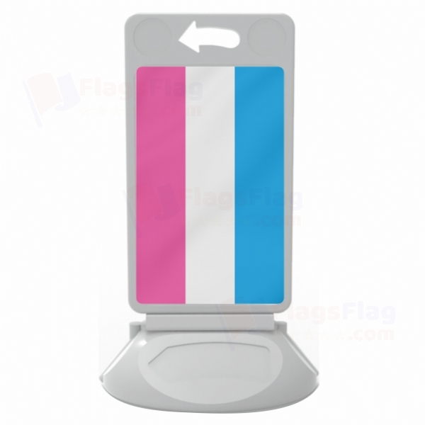 Bandera Heterosexual Plastic Pontoon