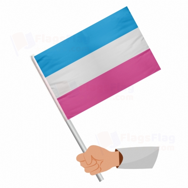 Bandera Heterosexual Stick Flag