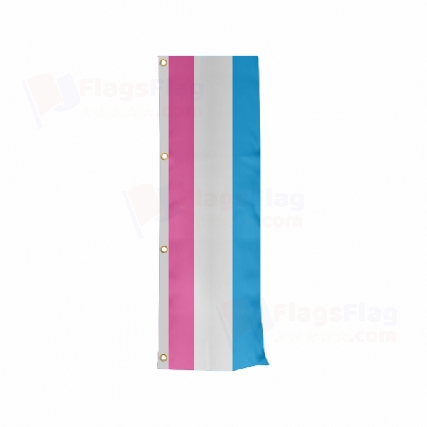 Bandera Heterosexual Vertically Raised Flags