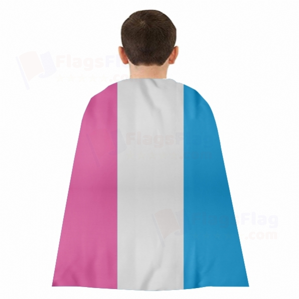 Bandera Heterosexual Woven Fabric Cloak Digital Printing