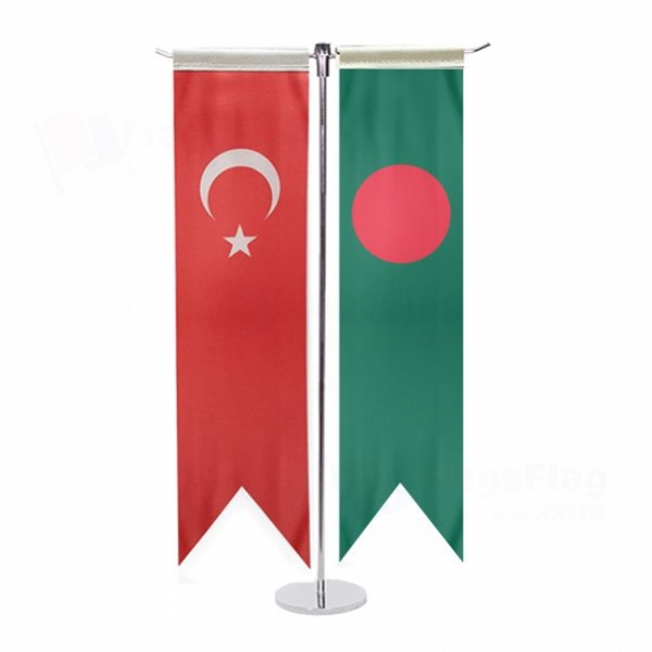 Bangladesh T Table Flag