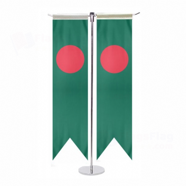 Bangladesh T Table Flags