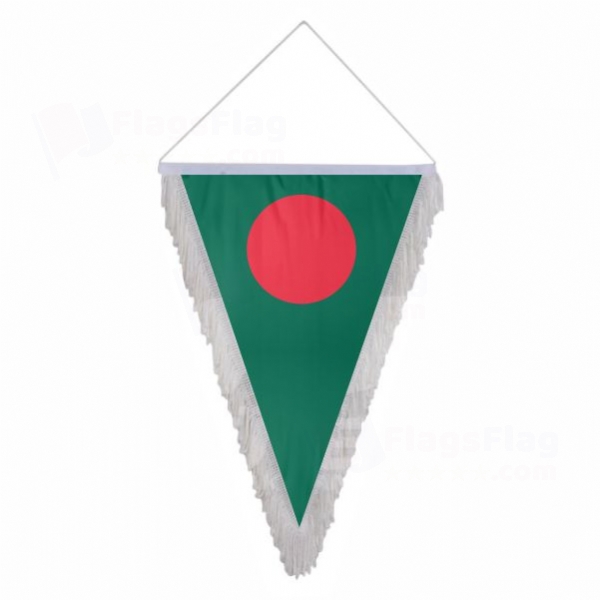 Bangladesh Triangle Fringed Streamers