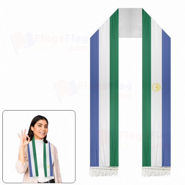 Bashkortostan Scarf Digital Printing