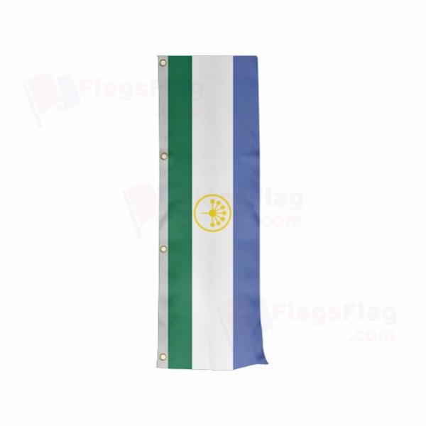 Bashkortostan Vertically Raised Flags