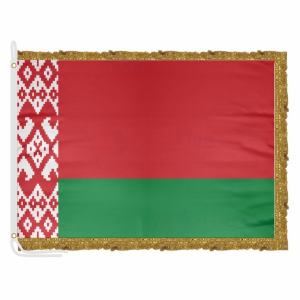 Belarus Satin Office Flag