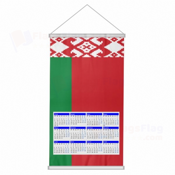 Belarus Woven Fabric Digital Printing Calendar