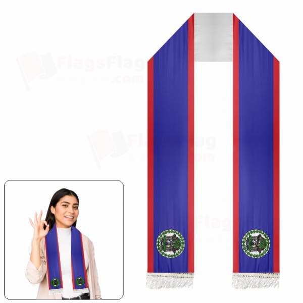 Belize Scarf Digital Printing