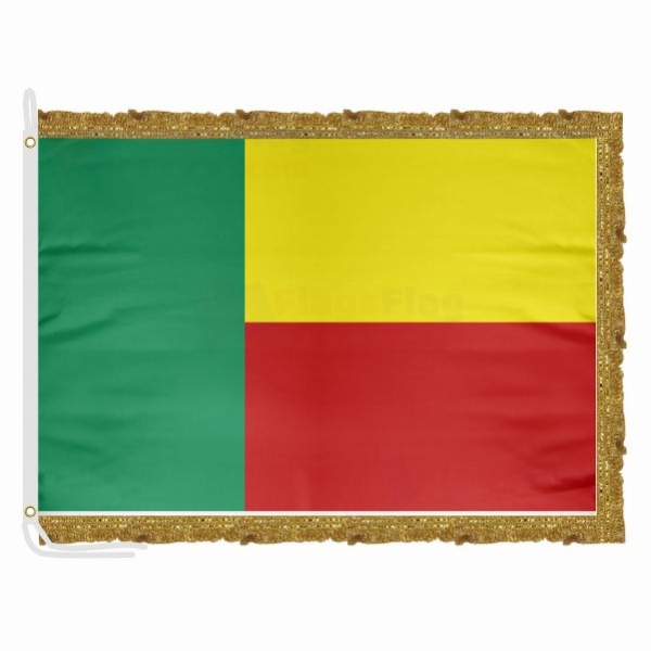 Benin Satin Office Flag