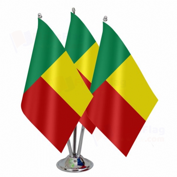 Benin Triple Table Flag