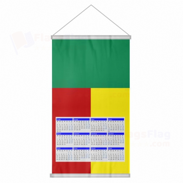 Benin Woven Fabric Digital Printing Calendar