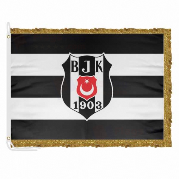 Besiktas Satin Office Flag