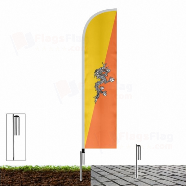 Bhutan Beach Flags Bhutan Sailing Flags