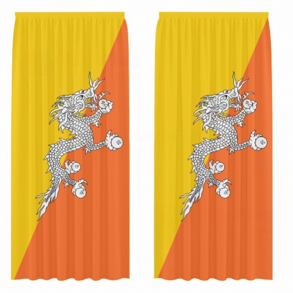 Bhutan Digital Printed Curtains