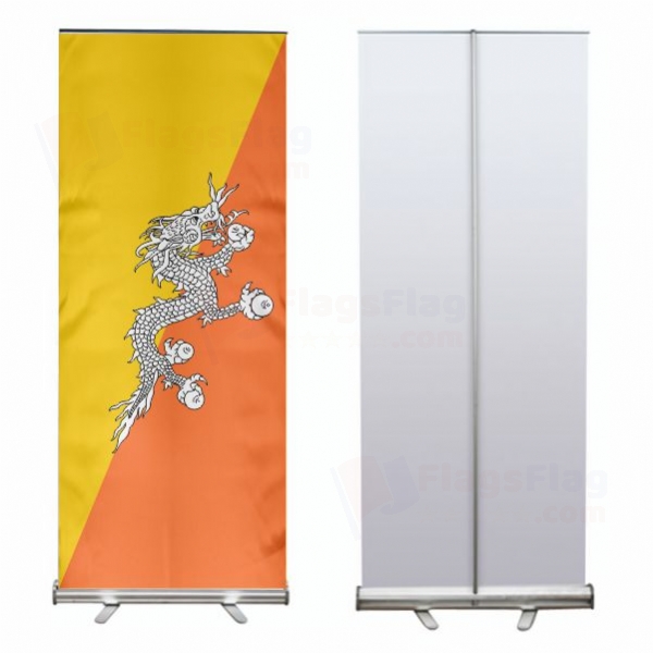 Bhutan Roll Up Banner