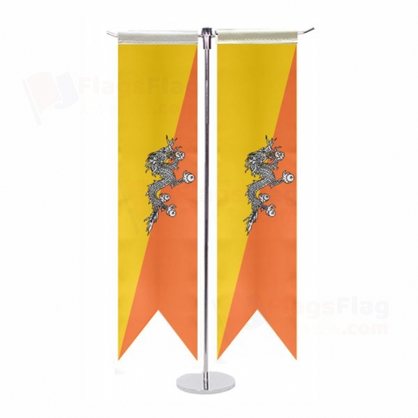 Bhutan T Table Flags