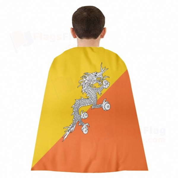Bhutan Woven Fabric Cloak Digital Printing