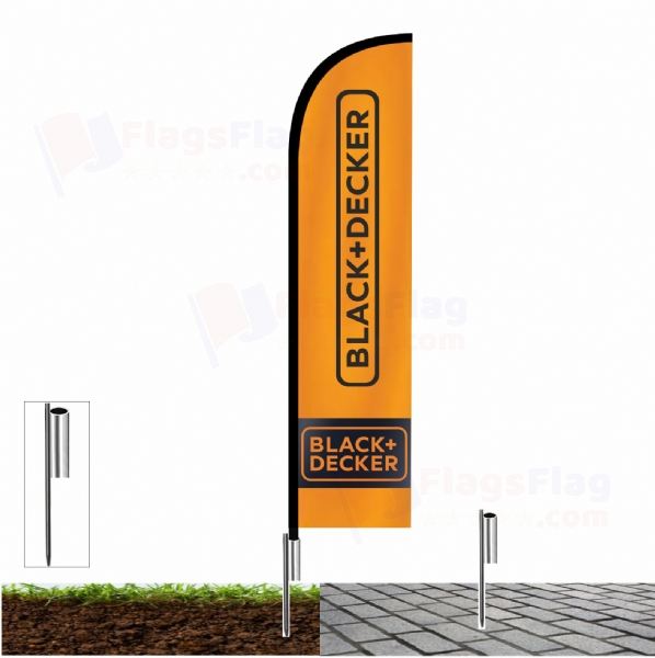 Black Decker Advertising Flags
