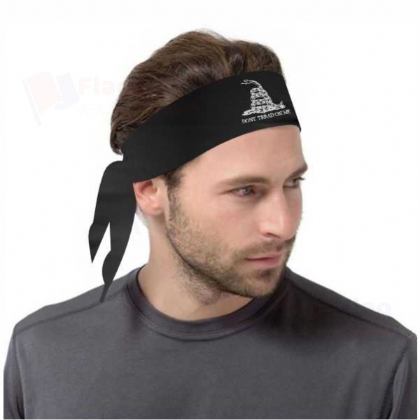 Black Don t Tread On Me Digital Print Bandanas
