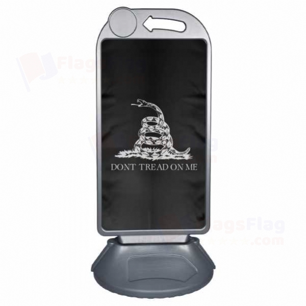 Black Don t Tread On Me Large Plastic Parking Barge