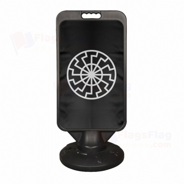 Black Sun Plastic Advertising Pontoon