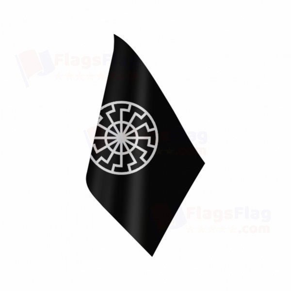 Black Sun Table Flag