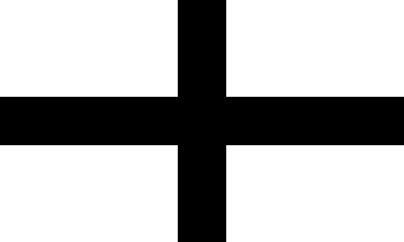 Black St George's Cross